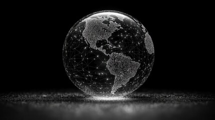 Exploring the interconnected world a visualization of global networks