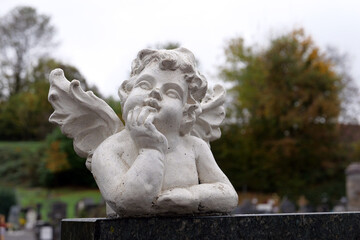 Fototapeta premium Engel Friedhof
