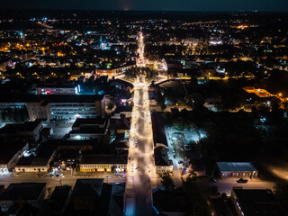 Ночной город Зарайск (Zaraysk)