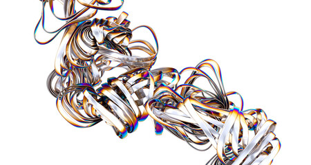 Dynamic Color Spectrum: A Mesmerizing Chromatic 3D Canvas