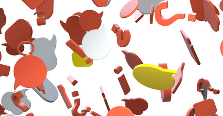 Network Communications with email symbol.