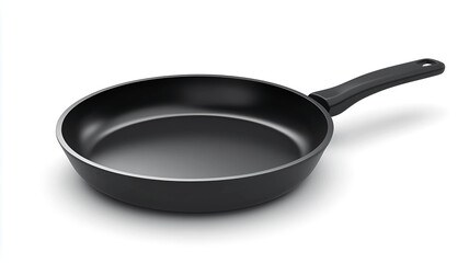 frying pan isolated on white