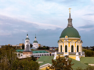 Ensemble of the Zaraysk Kremlin St. John the baptist Cathedral