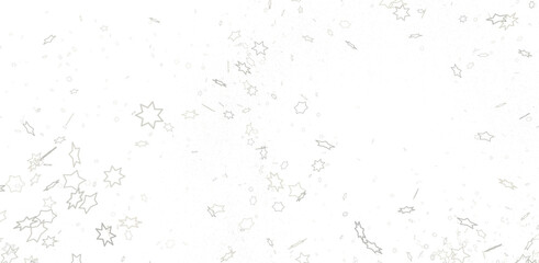 Journey to the Cosmos: Immerse Yourself in a 3D Gold Stars Rainfall