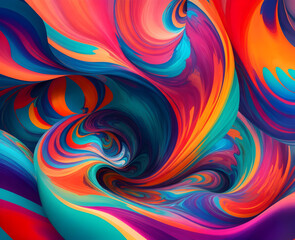 colorful paint mix splashes powder explosion
