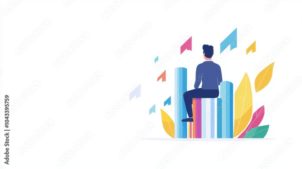 Poster data-driven decision making with graphs and charts