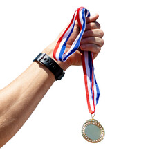 Gold medal png, sports winner
