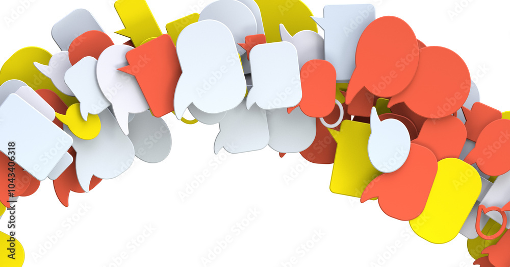 Poster mail communication support contact concept service