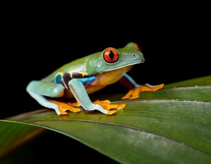 Agalychnis callidryas, known as the red-eyed tree frog, is an arboreal hylid native to Neotropical 