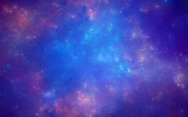 Galaxy space in nebula 