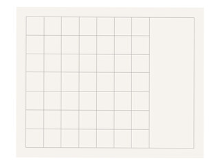 Beige grid png notepaper sticker, transparent background