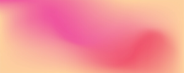 Abstract gradient pink banner template.