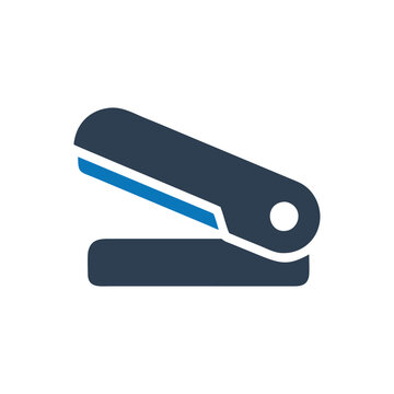 recommend clip art: Vector Stapler Office Supply Icon on white background