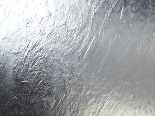 Fototapeta premium Brushed metal background with subtle horizontal texture and gradient light reflection in a smooth industrial surface design