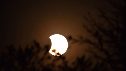Partial solar eclipse