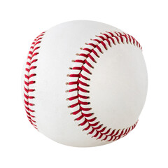 White baseball ball sticker design element