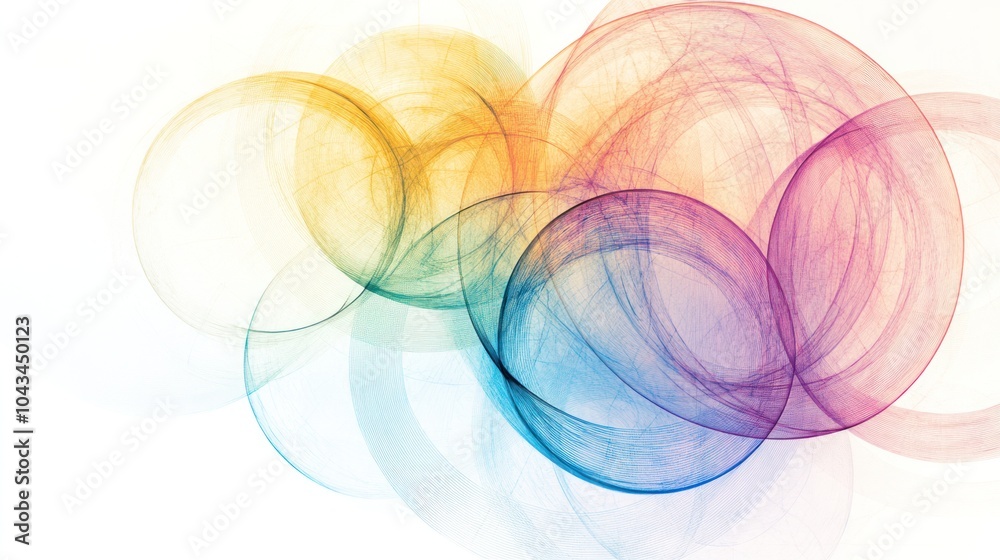 Poster an artistic interpretation of quantum superposition with a swirling vortex of light and color repres
