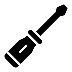 screwdriver glyph icon