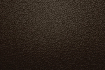 Fototapeta premium Vector brown leather background with lighting. Animal skin texture.