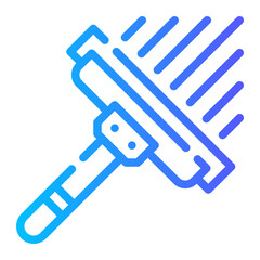 squeegee gradient icon