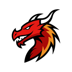 Wild Animal Mascot Logos - Tiger, Lion, Dragon, Falcon, Bear, Eagle, Wolf & More | Vector Illustration