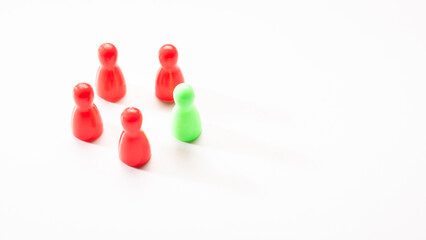 green in five red team