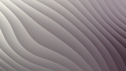 Obraz premium Diagonal white stripes animation, clean line, blurred, waves shape background. 4k.