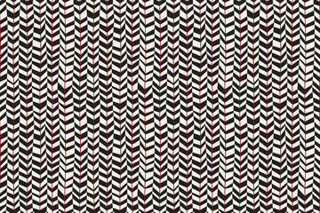 Stylized hand drawn feathers background, vector seamless pattern