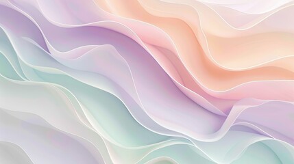 A pastel background featuring shades of light yellow, mint green, and lavender