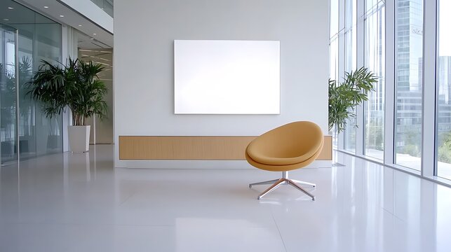 Light box display in a corporate office reception area
A modern, clean-lined light box display located in the reception area of a corporate office.