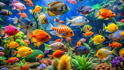 yellow tang fish