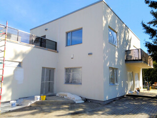 Facade repair, cleaning, washing house walls, high pressure washing, exterior facade