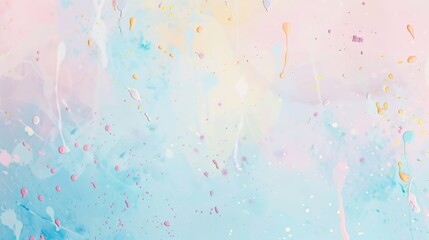 Obraz premium A pastel background featuring shades of light yellow, mint green, and lavender