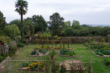 Italian garden. Photo taken at Casa Lajolo, Piossasco (Turin, Italy)