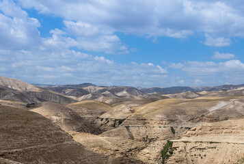 Mountains in Judean desert