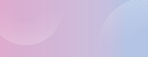 Soft blue and purple gradient vector background, featuring subtle circular line patterns. Pastel purple vector background calm modern texture. Minimal vector background in blue and purple color.