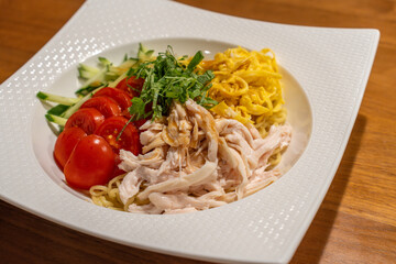 おいしそうな冷やし中華
