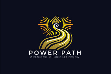 Power path logo design