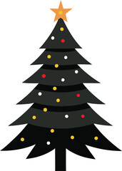 christmas tree illustration