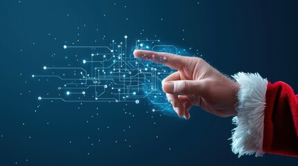 Santa harnesses ai navigation for a high-tech holiday sleigh ride