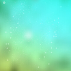 Fototapeta premium Turquoise Bokeh Background