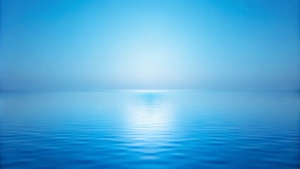 Obraz premium Blue Background Aesthetic Plain - Minimalist Serenity for Modern Spaces and Design Inspiration