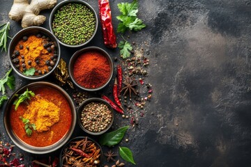 Vibrant Spices for Indian Curry
