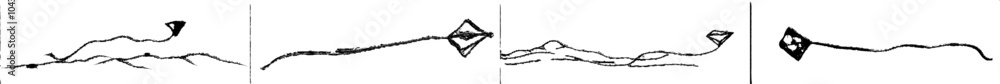 Fototapete the envelope is illustrated in one line. continuous line depicting the envelope being opened. new e-