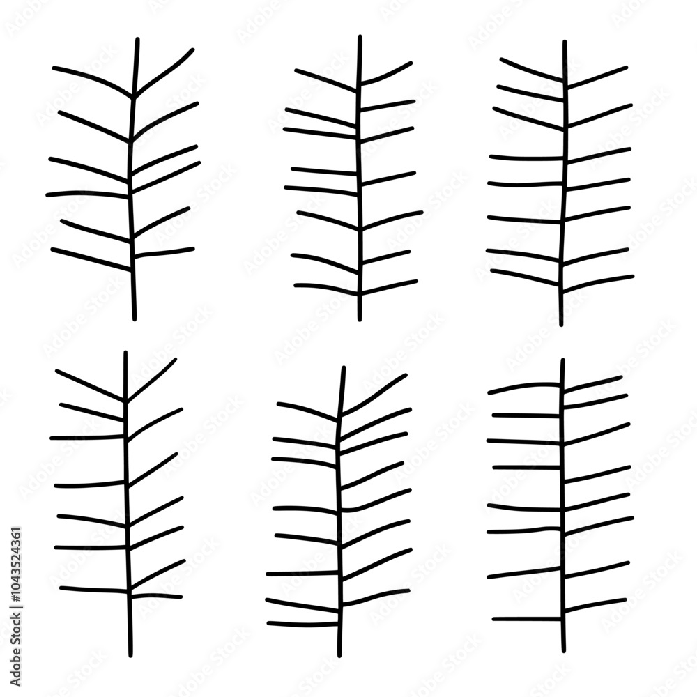 Aufkleber Modern seamless background with geometric lines lattice. Simple repeating texture in black and white.