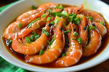 Delicious Shrimp in Chinese Sauce