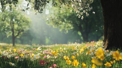 Spring Forest Meadow Design
