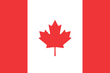 Canada flag vector