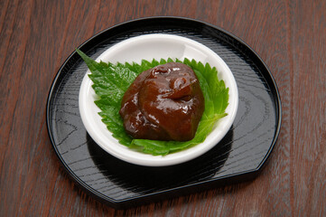 豚肉みそ、沖縄の郷土料理