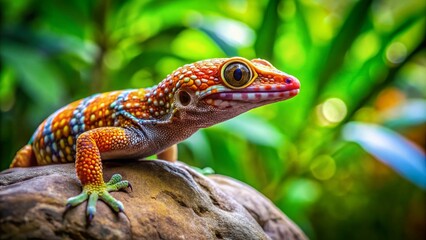 Obraz premium Captivating Gecko Product Photography for Nature Lovers and Enthusiasts